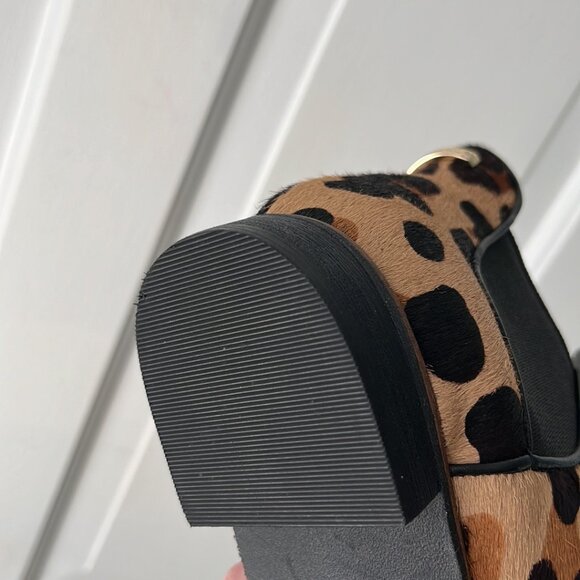 Like New Cole Haan Real Fur Cheetah Print Booties - Picture 8 of 12
